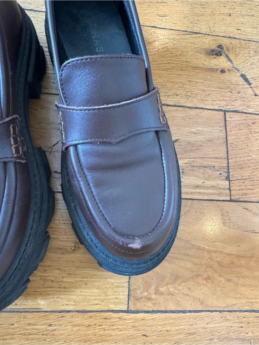 ALOHAS Brown/Black Trailblazer Loafers - Picture 3 of 5